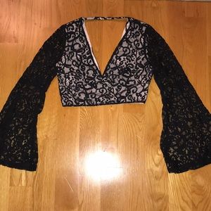 Lace Going Out Top